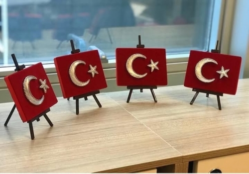 T20 Masa Üstü Bayrak